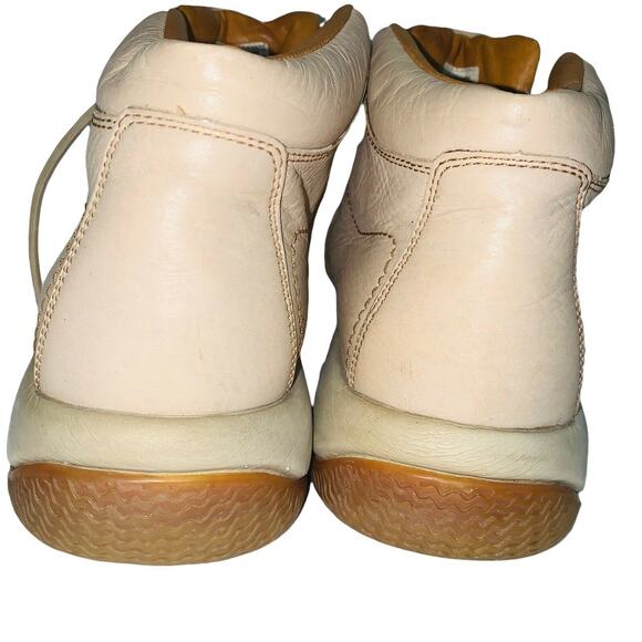 Bob Marley Chukka Shoes Boots Ivory Dress Casual Comfortable Leather Sz 12 Mens
